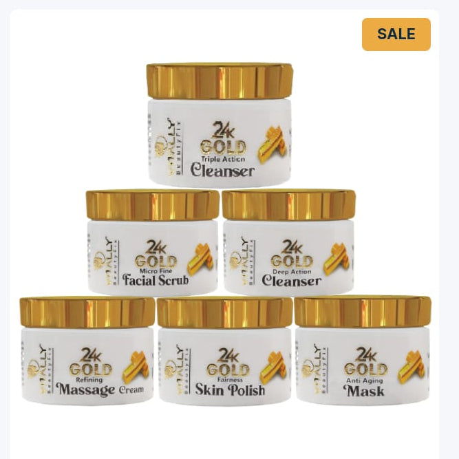 VITALLY 24k GOLD FACIAL SET (100g)